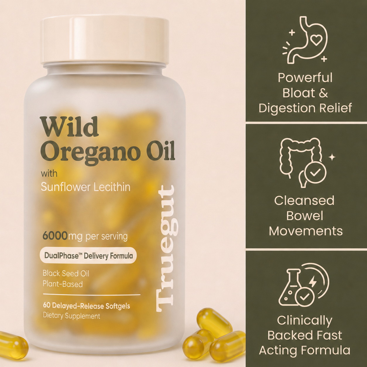 Wild Oregano Oil Softgels