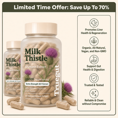 Organic Milk Thistle for Liver Detox & Regeneration
