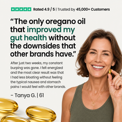 Oil of Oregano Delayed-Release Softgels
