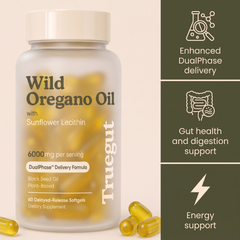 Oil of Oregano Delayed-Release Softgels