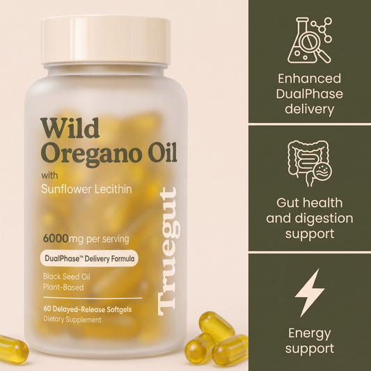 Oil of Oregano Delayed-Release Softgels